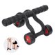 thumbnail image 2 of Rodillo de tres ruedas con rodamiento silencioso, entrenador de músculos abdominales, equipo de Fitness doméstico para hombre, 2 of 8