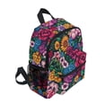 thumbnail image 2 of FORMRS Kids School Backpack with Front Zippered Pocket 12" Student Travel Daypack, Charming Floral Pattern, 2 of 6