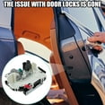 thumbnail image 4 of Unique Bargains Rear Left Door Latch Actuator Door Lock Central Lock Actuator for Dodge for Ram 3500 2010 No.4589651AB, 4 of 7