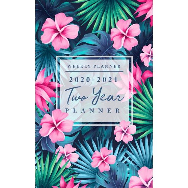 20202021 Two Year Planner Weekly Planner 2 Year Planner Organizer