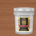 thumbnail image 2 of Evolve Semi-Transparent Water Based Wood Stain, Fence Stain & Deck Paint, Oak Brown, 5 gal, 2 of 6