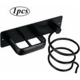 thumbnail image 2 of Soporte para secador de pelo de pared Soporte para secador de pelo Soporte para plancha de pelo Soporte para secador de pelo de pared Soporte para plancha de pelo Soporte para secador de pelo negro, 2 of 5