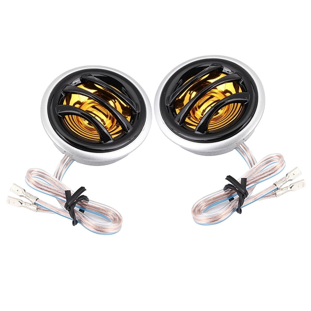 Tweeter Audio, 2pcs 12V 150W Voiture Haut-Parleur Audio Voiture Tweeter Finement Réglé Performance