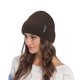 thumbnail image 4 of Gorros de invierno para mujer, gorros de invierno para mujer y hombre con forro polar cálido para clima frío, gorro de moda para mujer con calavera, 4 of 5