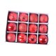 thumbnail image 2 of 12 piezas de adornos de bolas de Navidad, bolas decorativas de Navidad, adornos colgantes con dijes para Rojo, 2 of 9