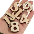 thumbnail image 5 of SEWACC 26X Wooden Alphabet Letters Boxwood Material for Diy Crafts Wood Clock Numbers Accessories, 5 of 7