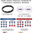thumbnail image 4 of Humanic+ Maxhematie Beaded Bracelets, Crystal Hematite Beaded Bracelet, 4 of 5
