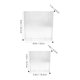 thumbnail image 2 of Nestingho 2Ud Estante De Pared Para Y Documentos Transparente Con Material Acrílico, 2 of 8