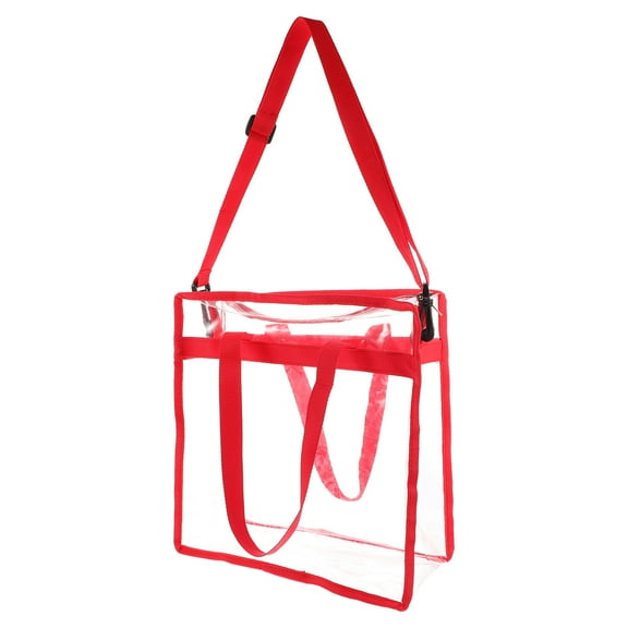 Raindrops Clear PVC Tote Bag for Women, Transparent Large Capacity Shopping Handbag, Practical and Stylish