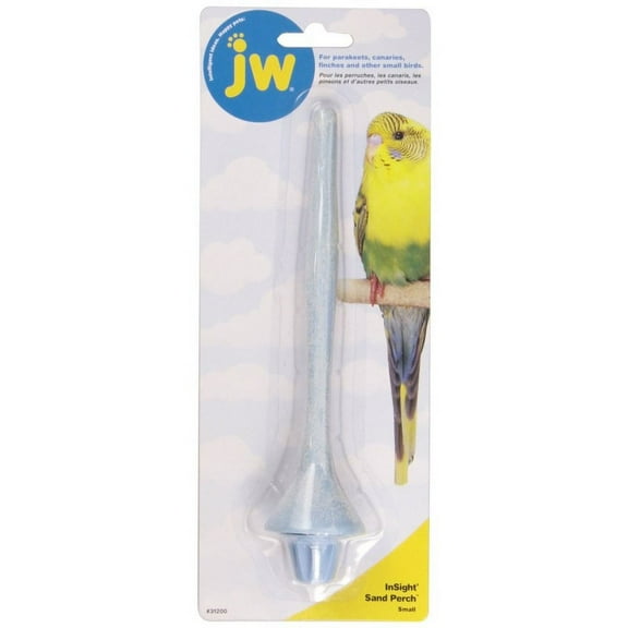 JW Pet Insight Sand Perch for Birds - Optimal Foot Exercise and Nail Maintenance