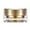 Gold, variant on Fridja ROSALIND Women Mirror Powder Effect Chrome Nails Pigment Gel Polish DIY