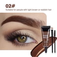 thumbnail image 1 of Lápiz de cejas (2 unidades), gel para cejas con color: maquillaje líquido para cejas de larga duración y a prueba de manchas, máscara de cejas, gel para cejas con color, gel semipermanente para cejas,, 1 of 1