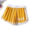thumbnail image 2 of dmqupv Sleep Shorts for Women Women Casual Summer Letter Sport Shorts Beach Short Pantt Jean Shorts plus Size Women Yellow Medium, 2 of 5