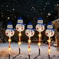 thumbnail image 6 of OEFNTAC 5PC Moving LED Christmas Lights Waterproof Outdoor Solar Courtyard Tree Reindeer Pathway Garden Patio Decorative Lighting Stake Kid Gift Battery Included, 6 of 7