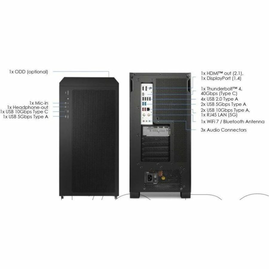 MSI PRO DP400 AI PRO DP400 AI 2NVP-025US Desktop Computer - Intel