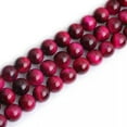 thumbnail image 3 of K-KED Pink Tiger‘s Eye Gemstone 6/8/10/12mm Round Loose Beads For Delicate Jewelry Making 15"-12 mm, 3 of 6