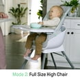 thumbnail image 6 of Ingenuity Beanstalk Baby to Big Kid 6-in-1 High Chair, Booster Seat and More, Newborn to 5 Yrs - Ray, 6 of 20