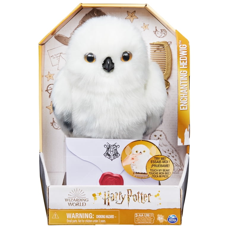 Wizarding World, Hedwig Electronic Pet with 15+ Sounds & Movements