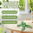 thumbnail image 4 of ACDANC Garden Statues,Fun Frog Figurine Decor Frogs,Engaging Interactive Sculpture Frog Ornament,LightGreen,2.36*1.69*0.59in, 4 of 7