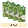 (4 pack) Pacific Foods Organic Vanilla Almond Milk, Plant Based Milk, 32 oz Carton
