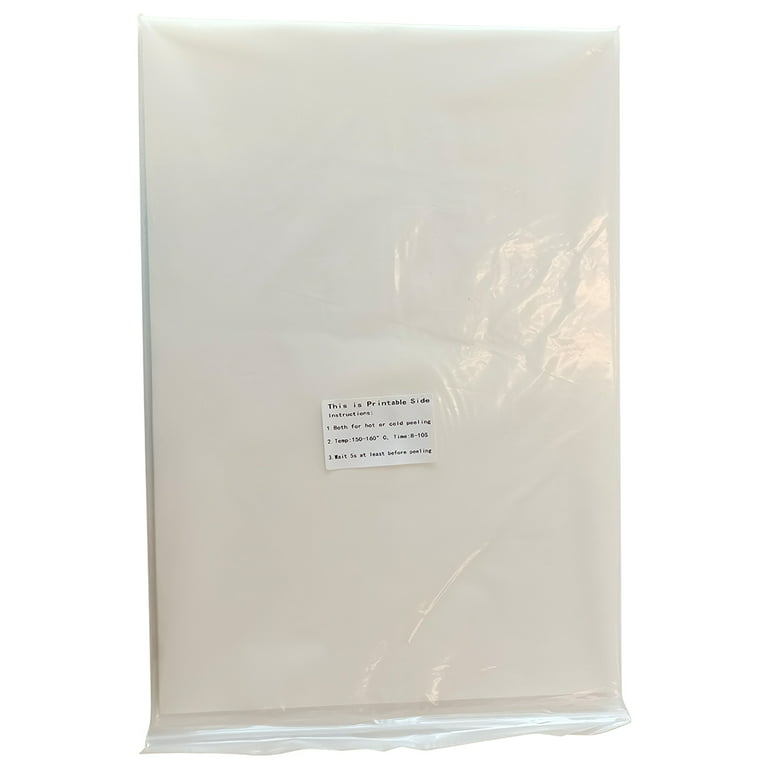 DTF Powder and Film - A-SUB DTF Transfer Powder Adhesive for Sublimation  Transfer and DTF Film Paper A3 11.7x16.5 Clear Heat Transfer Film for  Dark/Light Fabrics 