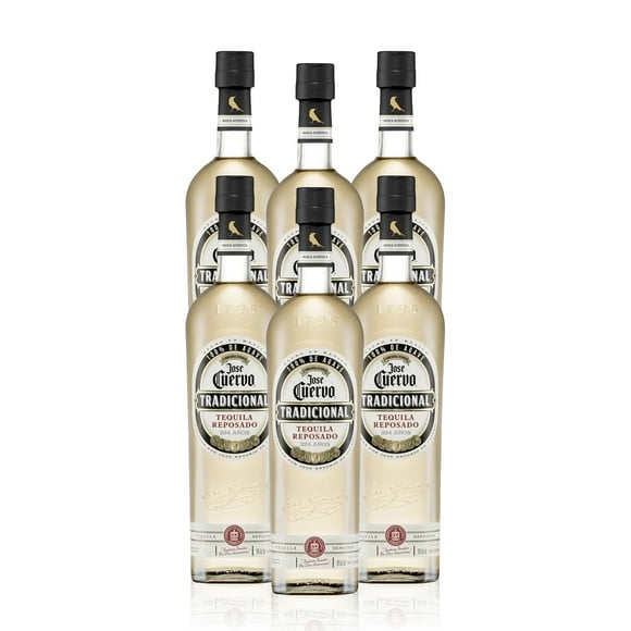 Pack De 6 Tequila Tradicional Reposado 950 Ml