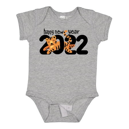 

Inktastic 2022 New Year Tiger Gift Baby Boy or Baby Girl Bodysuit