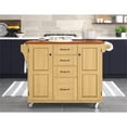 thumbnail image 4 of Homestyles Chariot de Cuisine Roulant en Bois Create-a-Cart Marron, 4 of 11