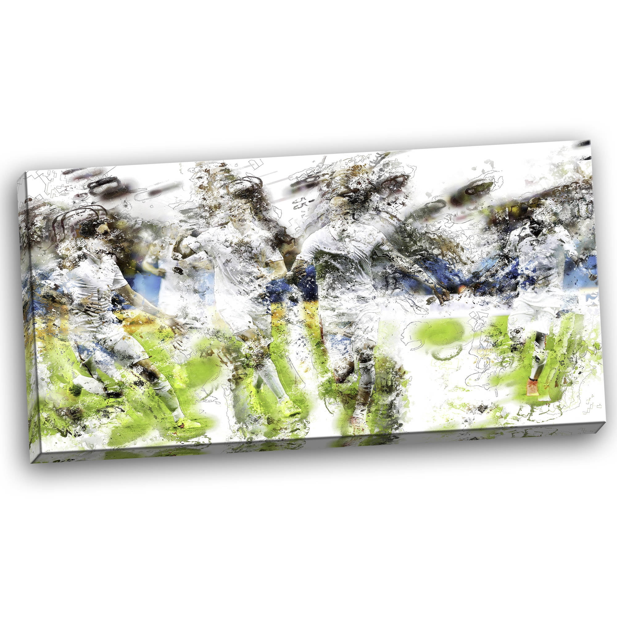 Design Art European Football, 32" x 16"