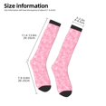 thumbnail image 2 of Balery Breast Cancer Awareness Calcetines novedosos Calcetines deportivos Calcetines hasta la rodilla Calcetines de algodón Calcetines originales y geniales, 2 of 6