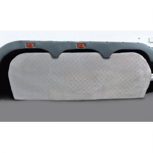 ADCO 3723 Silver Multi Axle Double Diamond Plated Steel Vinyl Tyre Gard Wheel Cover (Fits 27"-29")