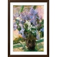 thumbnail image 2 of Art.com Flowers in the Window Art Print by Mary Cassatt, Brown Frame Wall Art, 32" x 44", 2 of 5