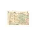 thumbnail image 3 of Historic State Map - North Central States - Monteith 1882 - 36.29 x 23 - Vintage Wall Art, 3 of 5