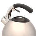 thumbnail image 3 of Primula Soft Grip 3 Qt. Stainless Steel Whistling Kettle, Brushed, 3 of 4