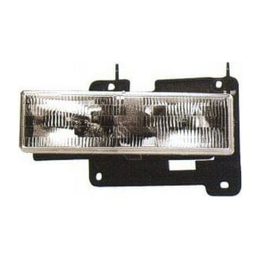 Left Driver Side Headlight Assembly - Compatible with 1992 - 1999 Chevy C1500 Suburban 1993 1994 1995 1996 1997 1998