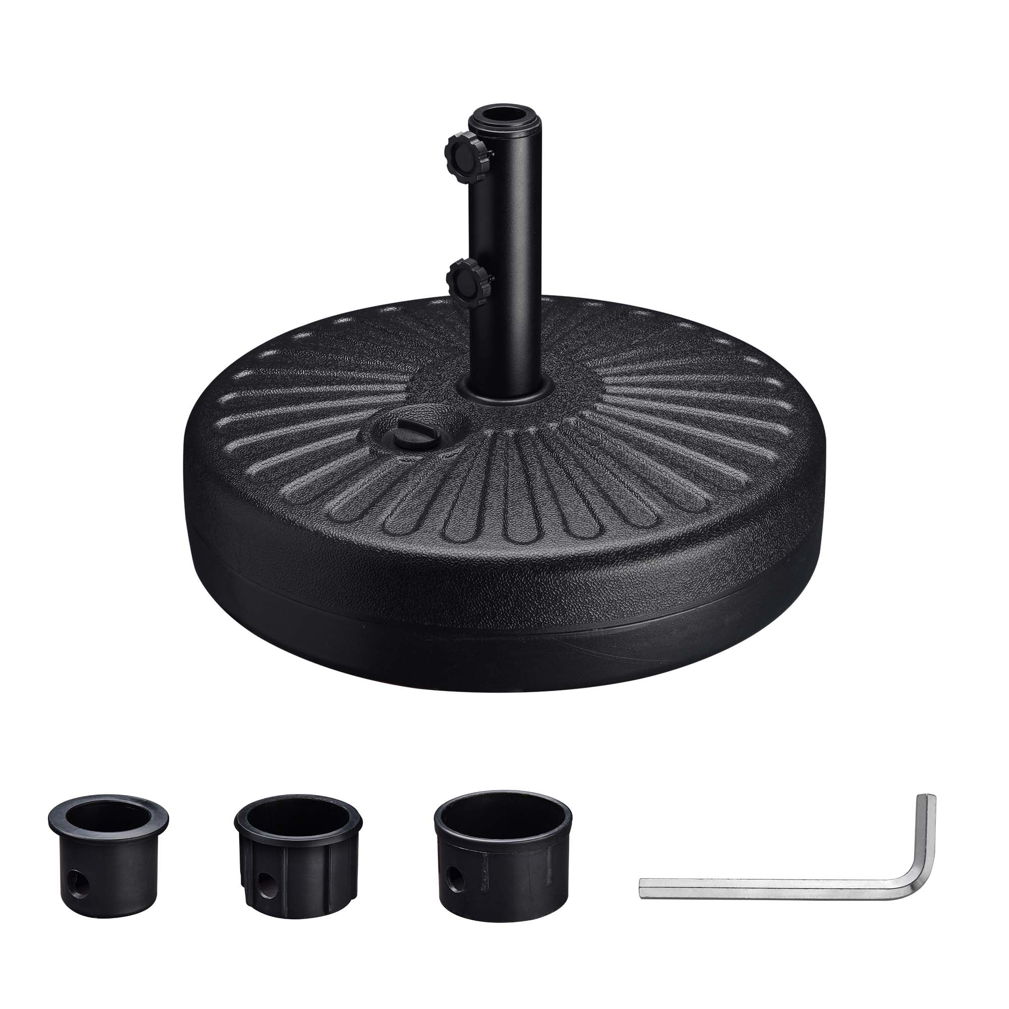 20" Patio Umbrella Base Sand or Water Filled Parasol Weighted