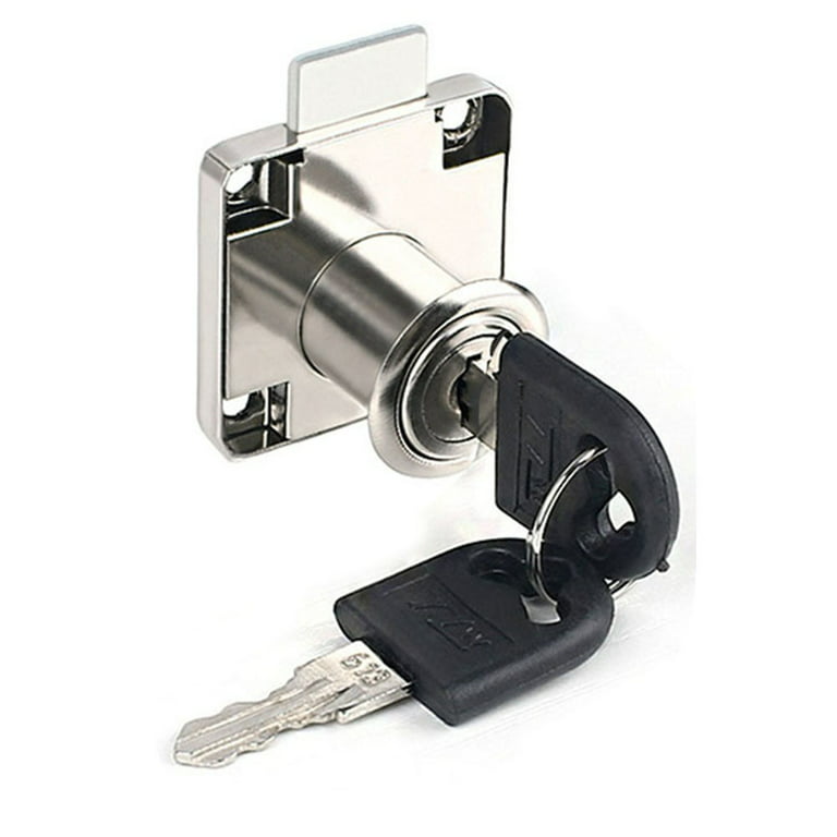 2PCS-Furniture Drawer Lock Matching Key Drawer Lock Bolt Cam Lock Quality.
