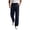 Dark Blue, variant on Men's Pleated Dress Pants Straight Leg Slacks Business Casual Trousers Old Money Style with Belt Loops Slant Pockets for Office Work, Khaki, XL