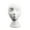 White, variant on Vnanda 2Pcs/Set Wig Head - Tall Female Foam Mannequin Wig Stand and Holder for Style, Model And Display Hair, Hats and Hairpieces, Mask