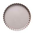 thumbnail image 1 of Tart Pan Removable Bottom, 8 Inch Quiche Pan, Fluted Tart Pan, 1 of 5