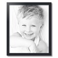 thumbnail image 2 of ArtToFrames 19" x 23" Black Satin Picture Frame, 19x23 inch Black MDF Poster Frame (WOM-5180), 2 of 8