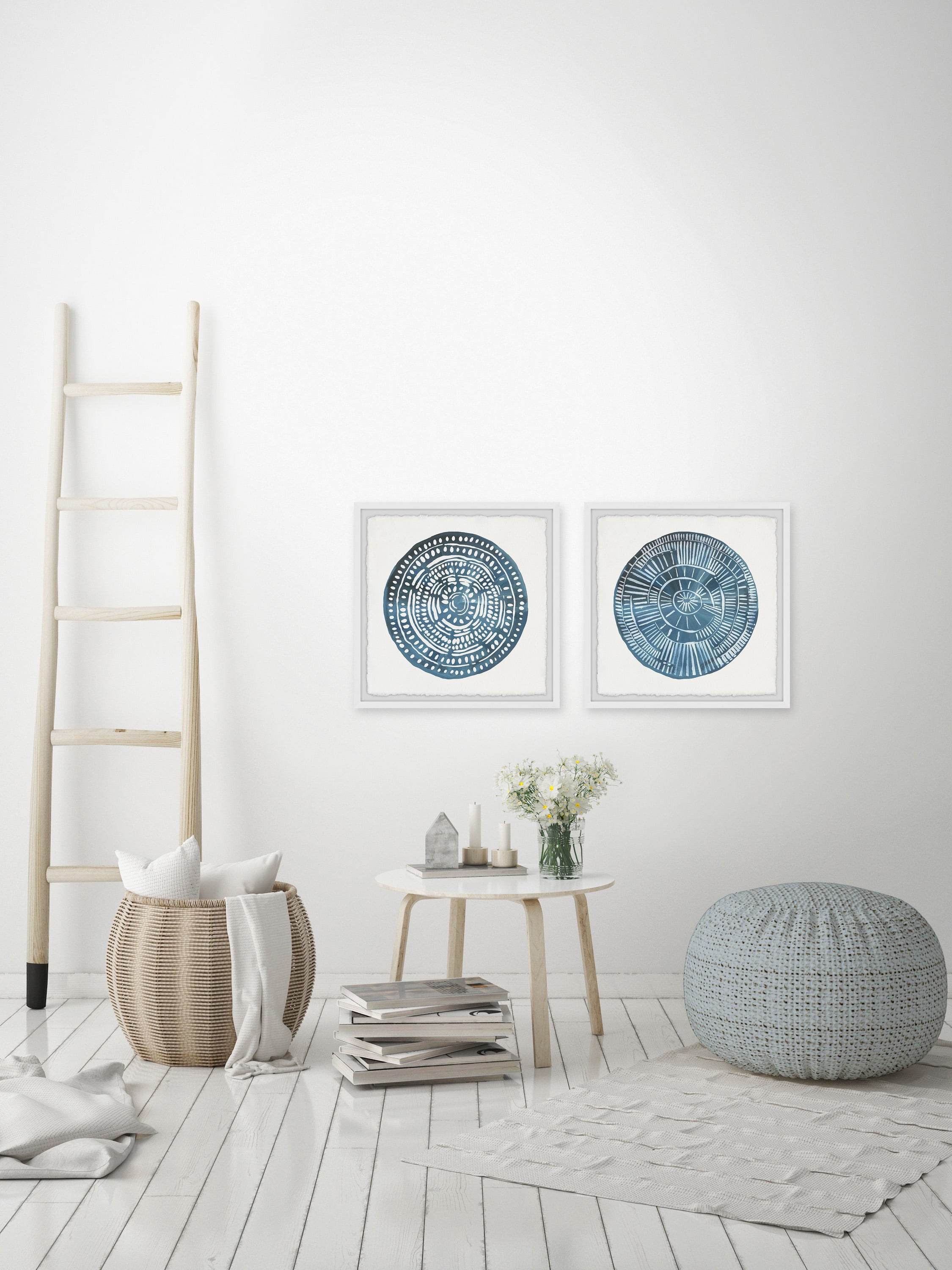 Marmont Hill Blue Carpets Diptych