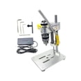 thumbnail image 1 of Mini taladro de banco, prensa portátil de bricolaje, fresadora de mesa de Metal, pequeña máquina perforadora para reparación de muebles, artesanía de Portabrocas B12 15 mm 10 mm, 1 of 8