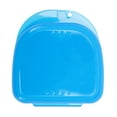 thumbnail image 5 of Unique Bargains 1 Pc Braces Box with Vent Holes Compact Braces Storage Box Clear Blue, 5 of 5