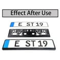 thumbnail image 3 of ZPAQI Universal European License Plates Holder Mounting Adapter Bumper Frame Bracket, 3 of 11