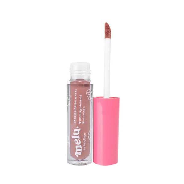 lápiz labial líquido mate melu de ruby rose RR-563 Deng Xun unisex