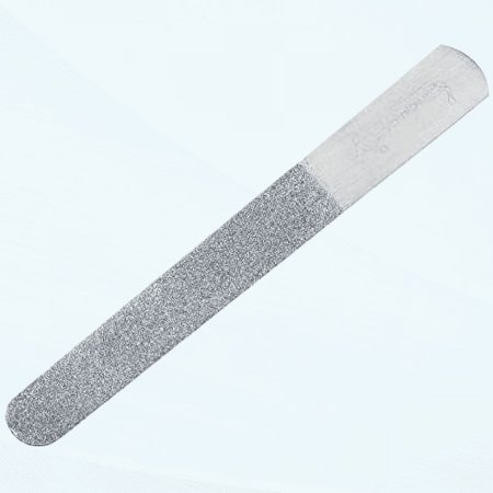 Professional Diamond Deb 8-Inch Foot Dresser Metal Nail File for Thick and Fungal Toenails, Emery Boards for Feet, Strong Metal Nail Files for Women and Men, Dog Claw File