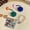 Blue, variant on Colorful Magnetic Hooks for Refrigerator and Metal Cabinet Strong Neodymium Holds Up to 10 lbs, No Drilling Kitchen Bathroom Entryway Organization Hooks for Towels Keys Utensils