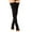 Black, variant on Women's Knitted Leg Warmers - Over the Knee Extra Long Winter Thick Thigh High Footless Sock