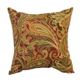 thumbnail image 5 of Blazing Needles 9910-S2-OD-157 17 in. Square Polyester Outdoor Throw Pillows, Lahaye Patina - Set of 2, 5 of 5